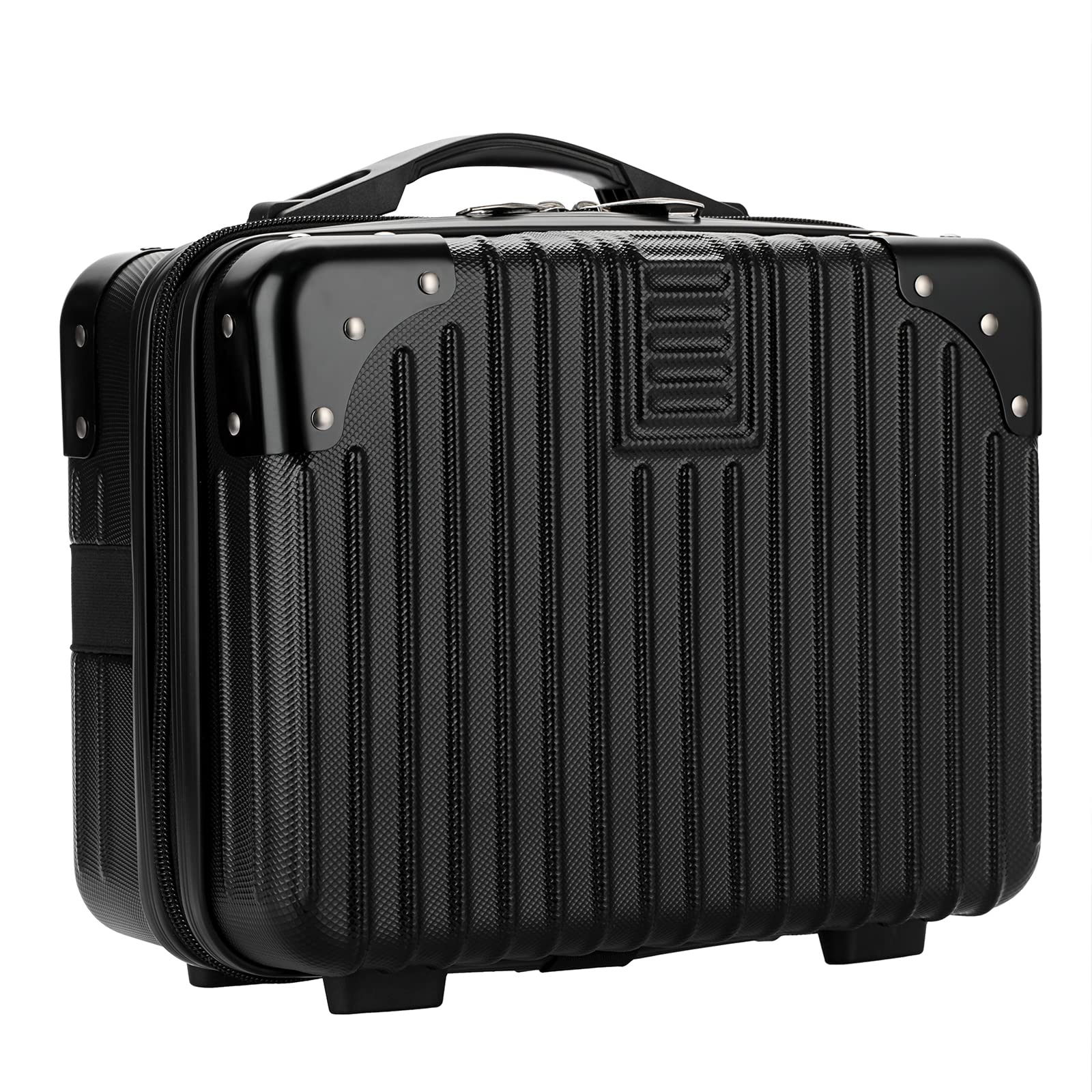 Amazon.com: BSTKEY Portable Hard Shell Cosmetic Travel Case, Small
